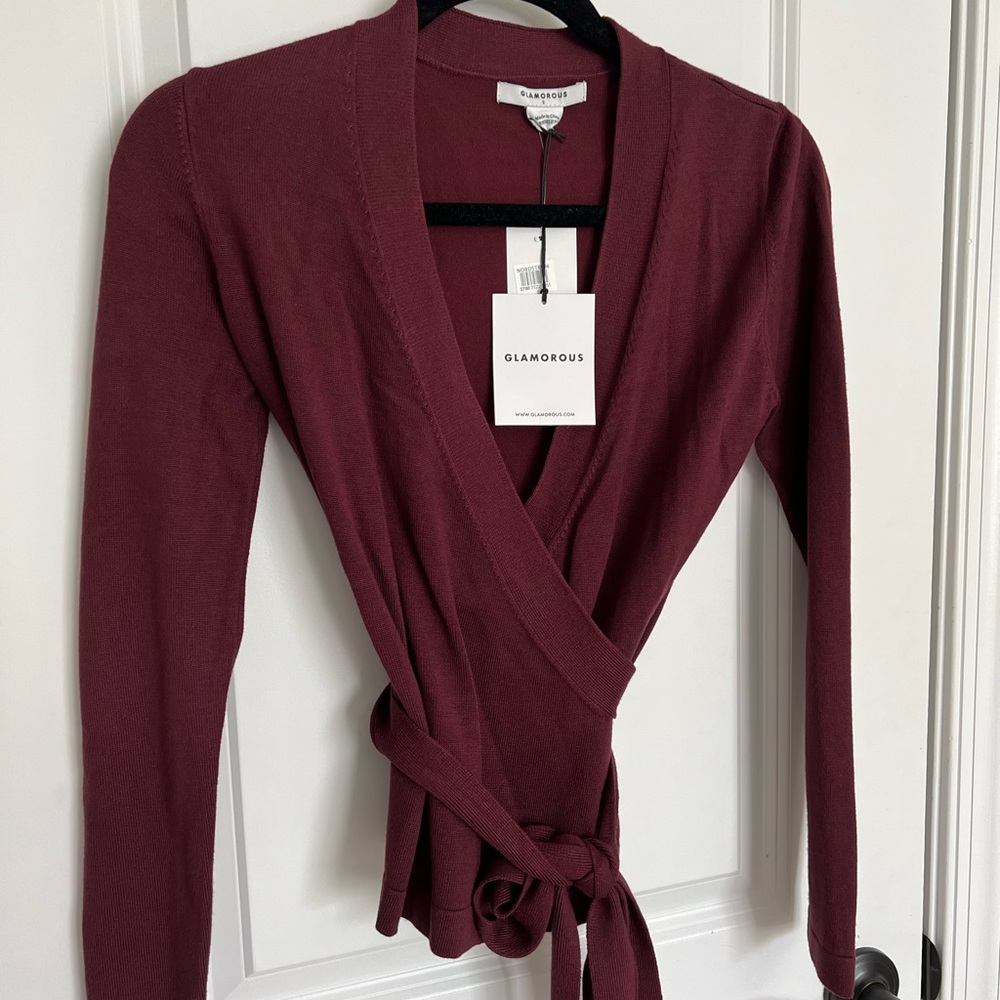 Glamorous Wrap Sweater